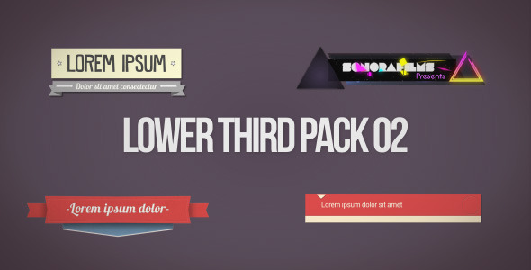 Lower Third Pack 2 alt