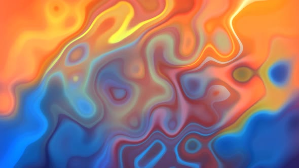 abstract colorful Liquid Waves