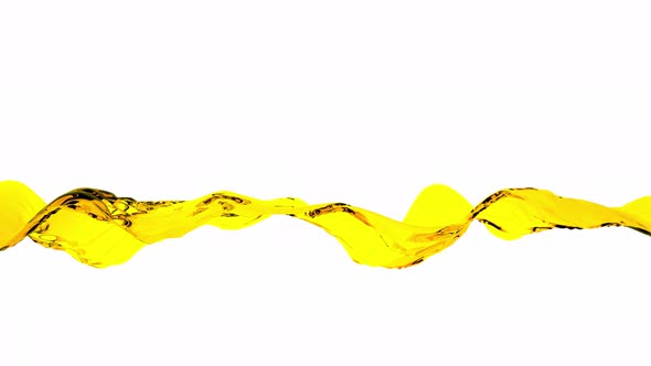 Oil Isolated Background