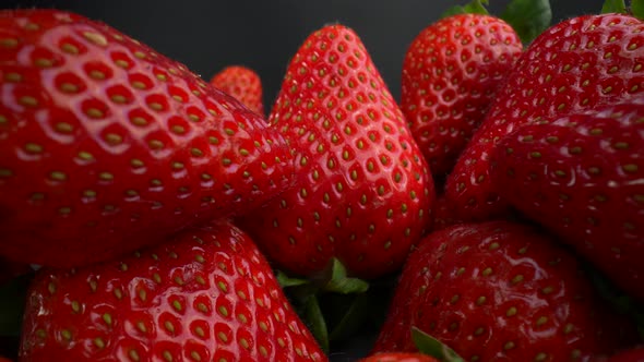 Fresh Ripe Red Strawberries 06