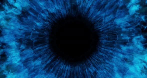 Abstract Color Burst Eye, smoke explosion, twirling mist (fog, smoke). alt