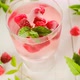 Raspberry cocktail.Splashes and drops of a refreshing cocktail. - VideoHive Item for Sale