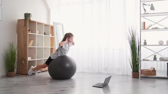 Kids Sport Online Fitness Home Training Teenager