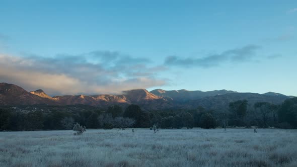 Chiricahua Mountains - Morning sunlight - Time-lapse