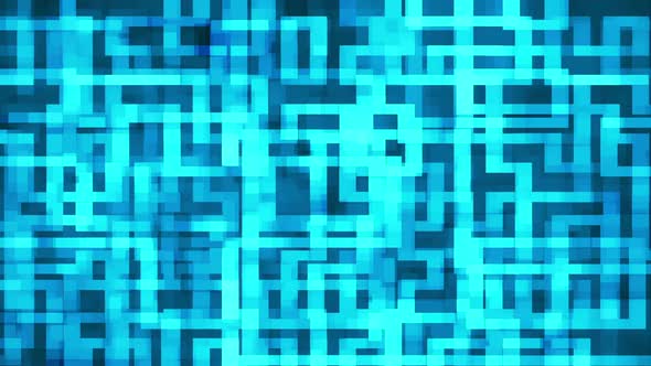 blue maze background