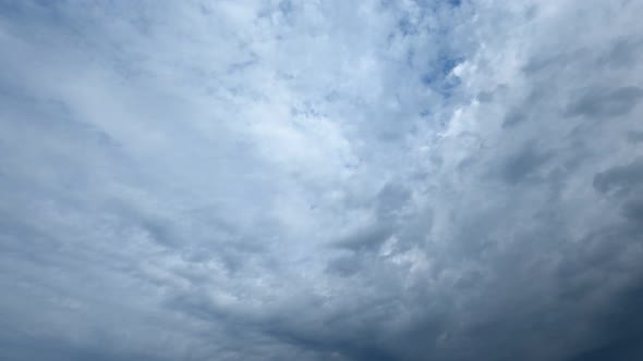 Dark Blue Sky Before Rain