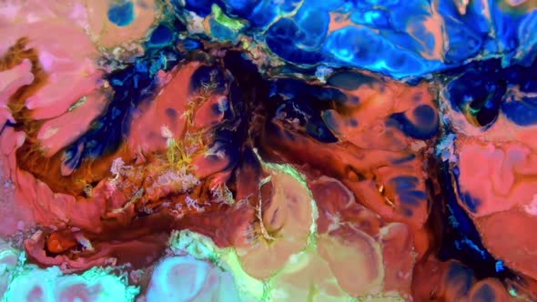 Psychedelic Galactic Paint Texture Background 236 alt