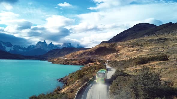 Torres Del Paine Park In Chile