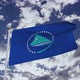 Pacific Community Flag With Sky - VideoHive Item for Sale