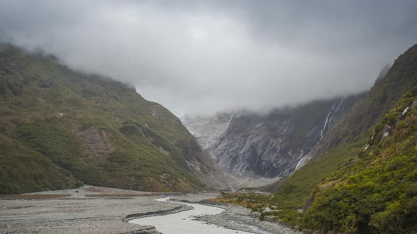 Franz Josef Glacier timelapse alt