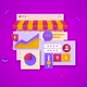 Digital Marketing For Ecommerce Business, Seo, Online Business.Shopping App And Website Animation - VideoHive Item for Sale