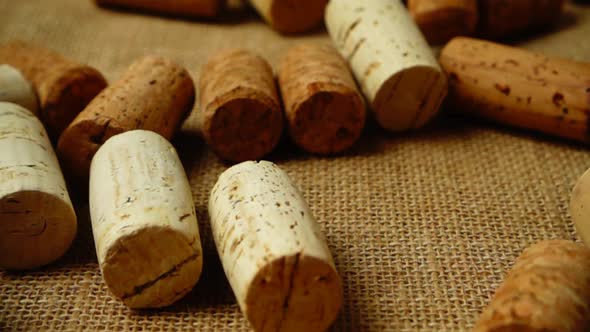 Falling Wine Corks 24