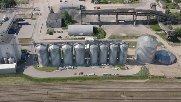 Modern Grain Silos