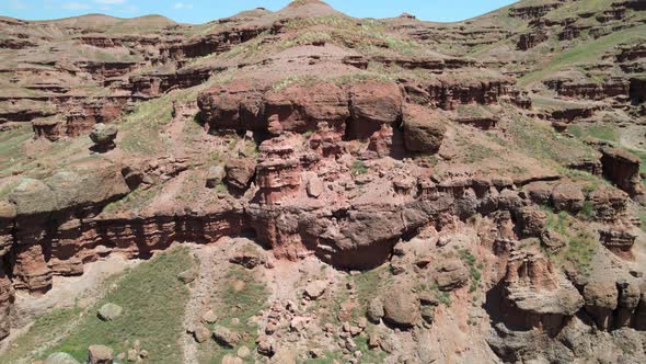 red fairy chimneys