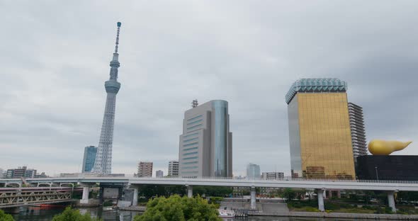 Tokyo city in asakusa district