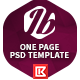 Itobuz One Page PSD Template - ThemeForest Item for Sale
