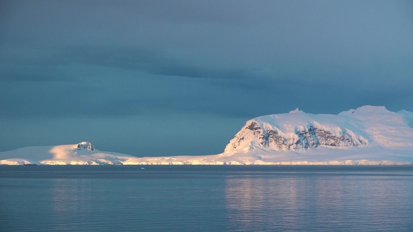 Beauty of nature. Melting ice in the Antarctica. Global warming and climate change.