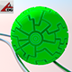 Roll Ball (green) - 3DOcean Item for Sale