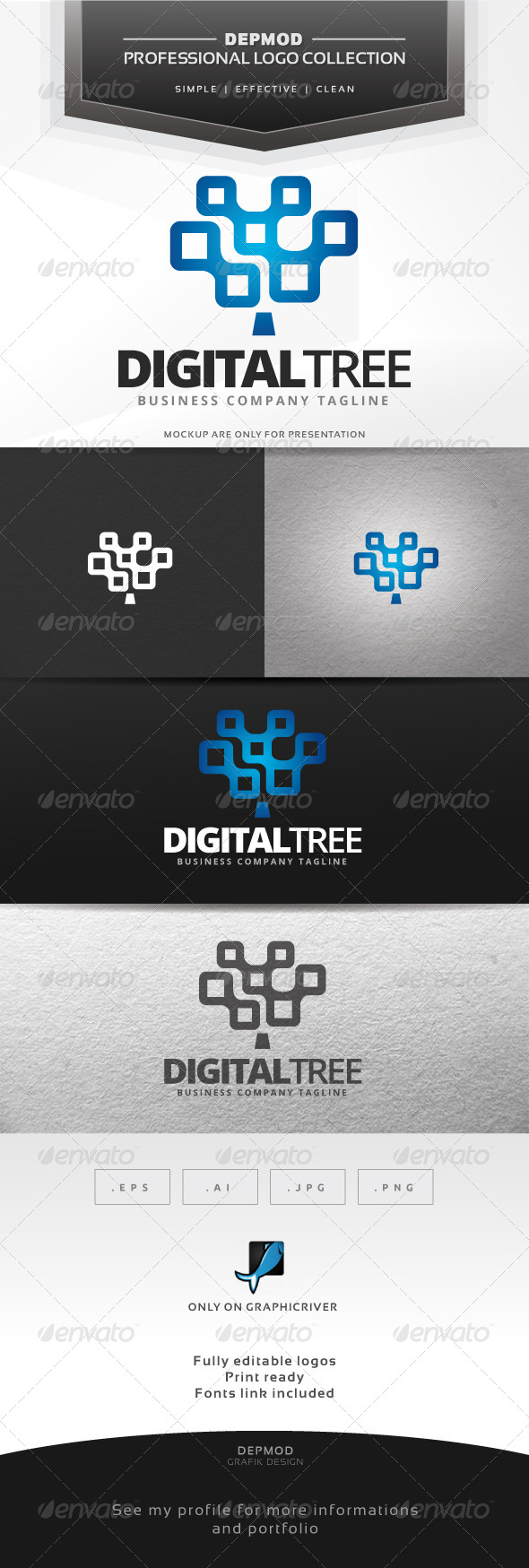 Digital Tree Logo
