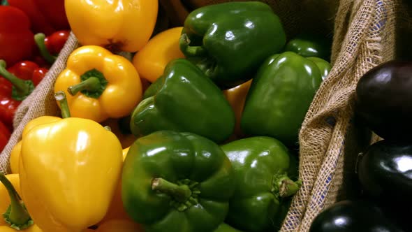 Close-up of vegetables in organic section