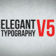 Elegant Typography V5 - VideoHive Item for Sale
