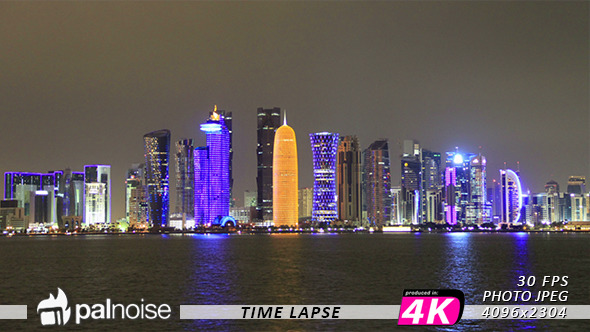Doha Cityscape Skyline