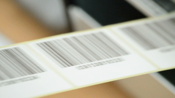 Barcode Label Generating Machine