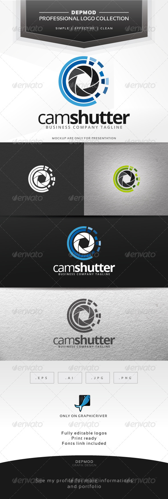 Cam Shutter Logo