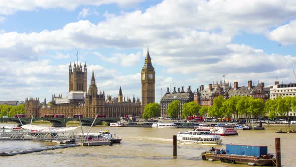 Westminster and Big Ben, London