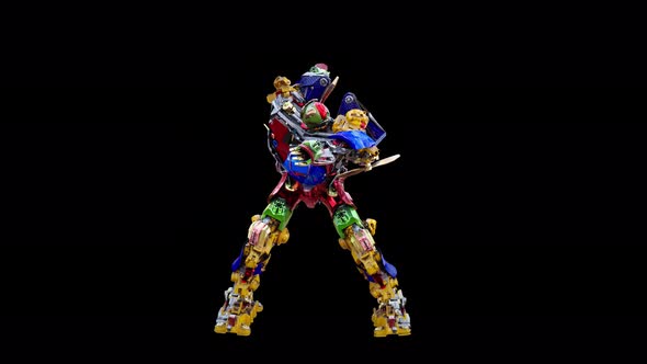 08 Robot Dancing 4K