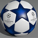 UEFA Champions League Ball 3D Model - 3DOcean Item for Sale