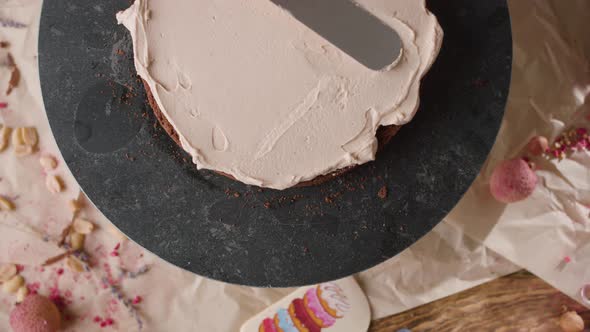 The Process of Making a Cake