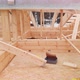 Aerial Shot Wooden Construction of Wooden Roof - VideoHive Item for Sale