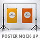 Poster Studio Mock-up - GraphicRiver Item for Sale