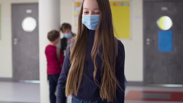 Video of girls who elbow each other during a pandemic. Shot with RED helium camera in 8K