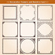 Decorative Frames And Borders Set - GraphicRiver Item for Sale