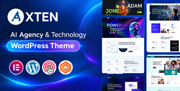 Axten – AI Agency & Technology WordPress Theme