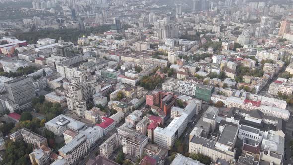 Kyiv - the Capital of Ukraine. Aerial View. Kiev