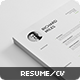 Ultra Clean Resume - GraphicRiver Item for Sale