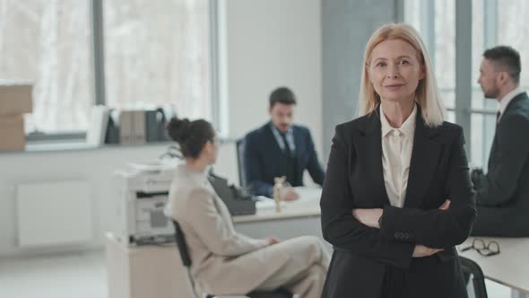 Female Lawyer Posing for Camera