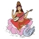 Hindu Goddess Saraswati - GraphicRiver Item for Sale
