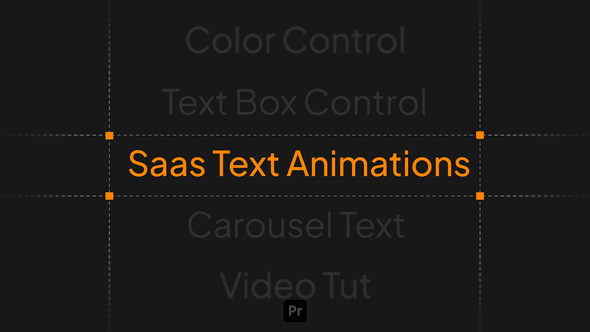 Saas Text Animations MOGRT