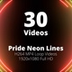 Pride Neon Lines - VideoHive Item for Sale