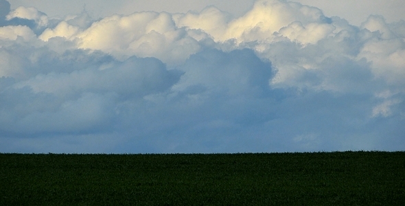 Green Meadow and Clouds alt