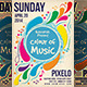 Colour of Music Flyer Template - GraphicRiver Item for Sale