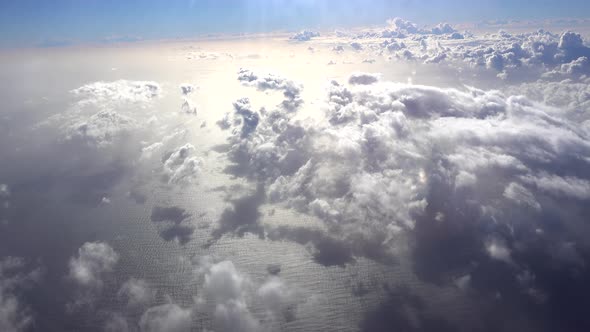 Above Clouds and Ocean