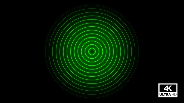 Green Radio Waves Signal V2