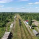Flight Over the Railway in the Taiga - VideoHive Item for Sale