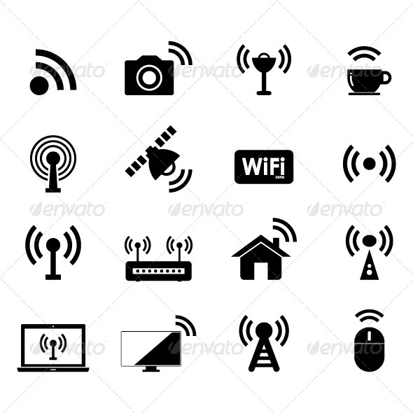 Wireless and Wifi Icon