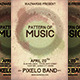 Pattern of Music Flyer Template - GraphicRiver Item for Sale